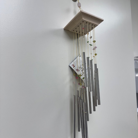 WOODSTOCK MYSTIC SPIRAL CONFETTI WIND CHIMES MULTI-COLORED Inside Outside NIB!!! - Picture 1 of 17